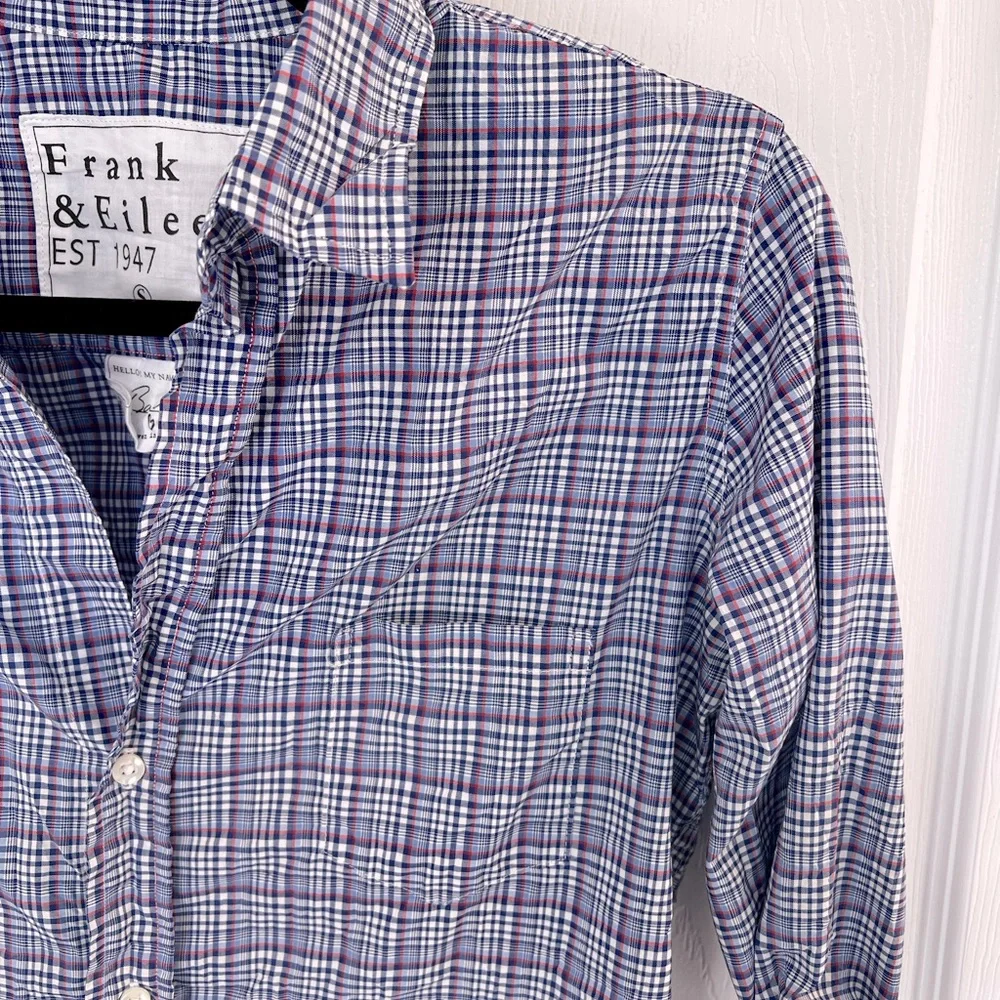 Frank & Eileen plaid Barry button-down shirt - Picture 4 of 11